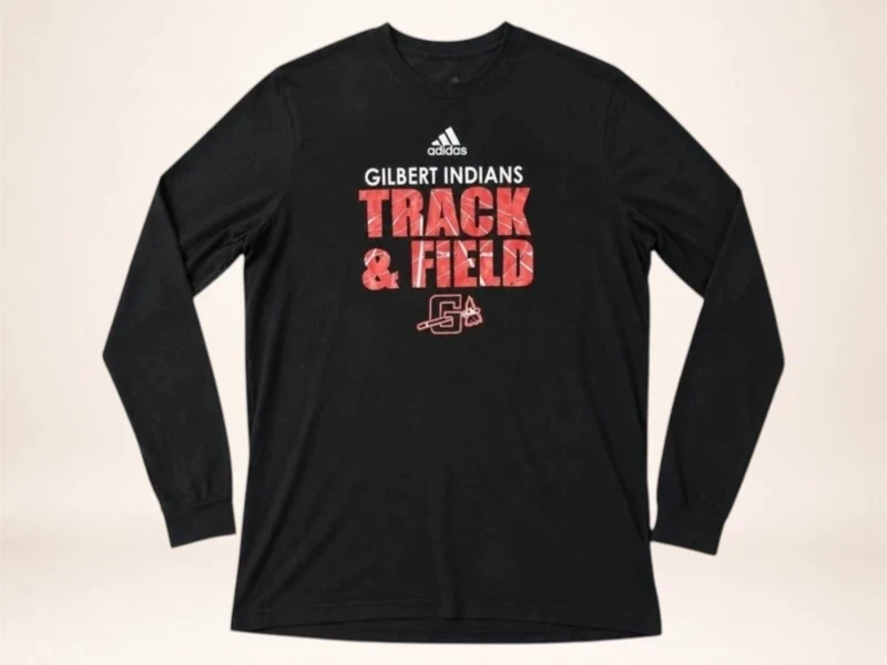 T-shirt Adidas Gilbert Indians Track & Field noir Homme XXL